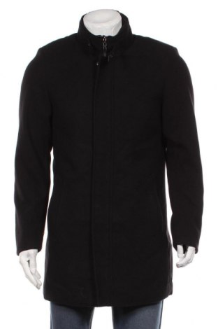 Pánský kabát  Enos, Velikost M, Barva Černá, 55% vlna, 45% polyester, Cena  668,00 Kč