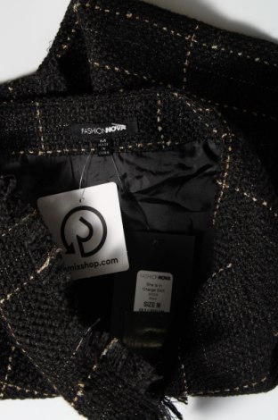 Φούστα Fashion nova, Μέγεθος M, Χρώμα Μαύρο, Τιμή 4,73 €