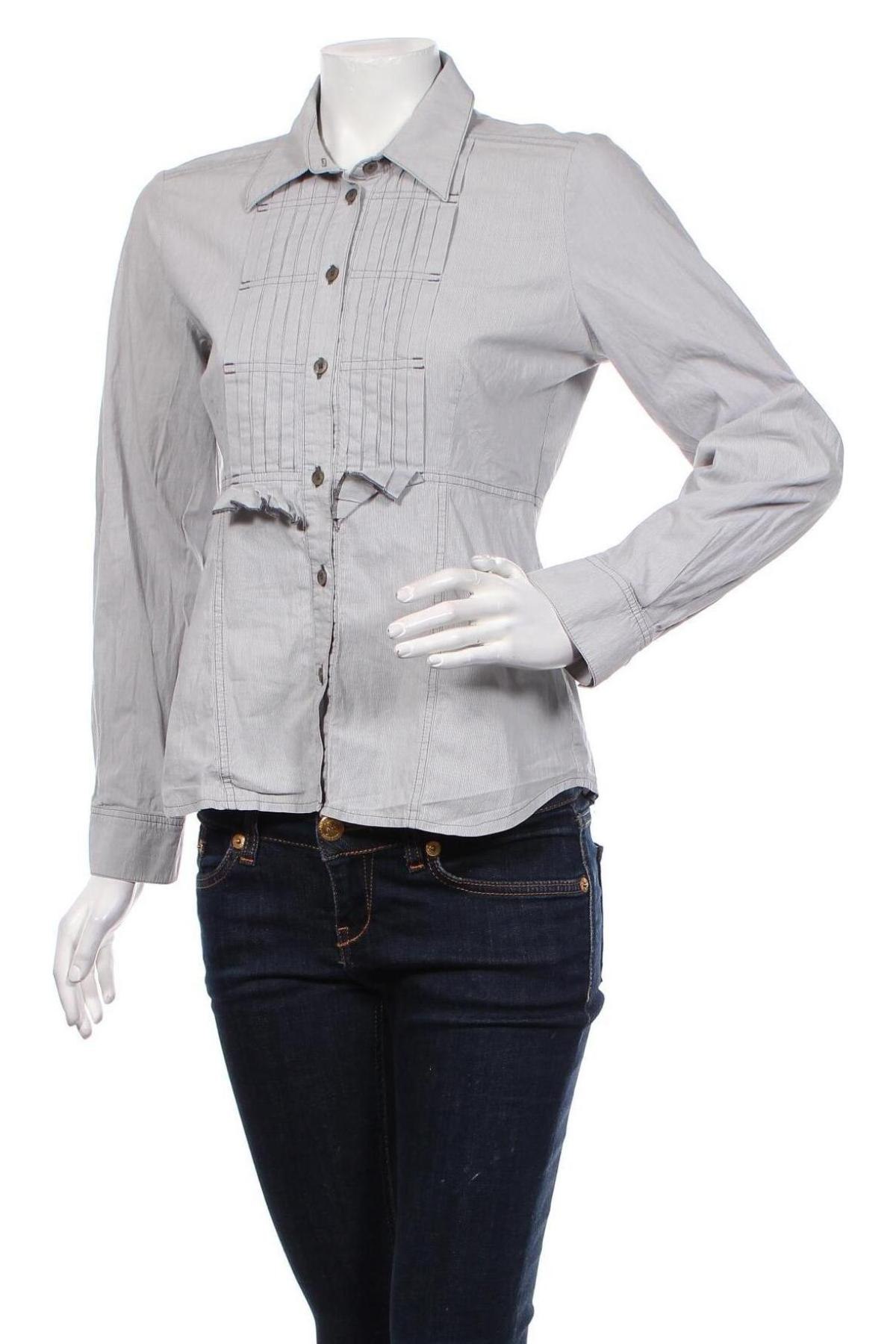 Γυναικείο πουκάμισο Claire, Μέγεθος M, Χρώμα Γκρί, Τιμή 36,49 €