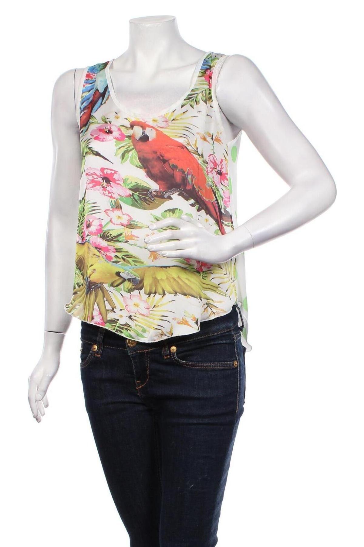 Γυναικείο αμάνικο μπλουζάκι Maryley, Μέγεθος S, Χρώμα Πολύχρωμο, Τιμή 21,03 €