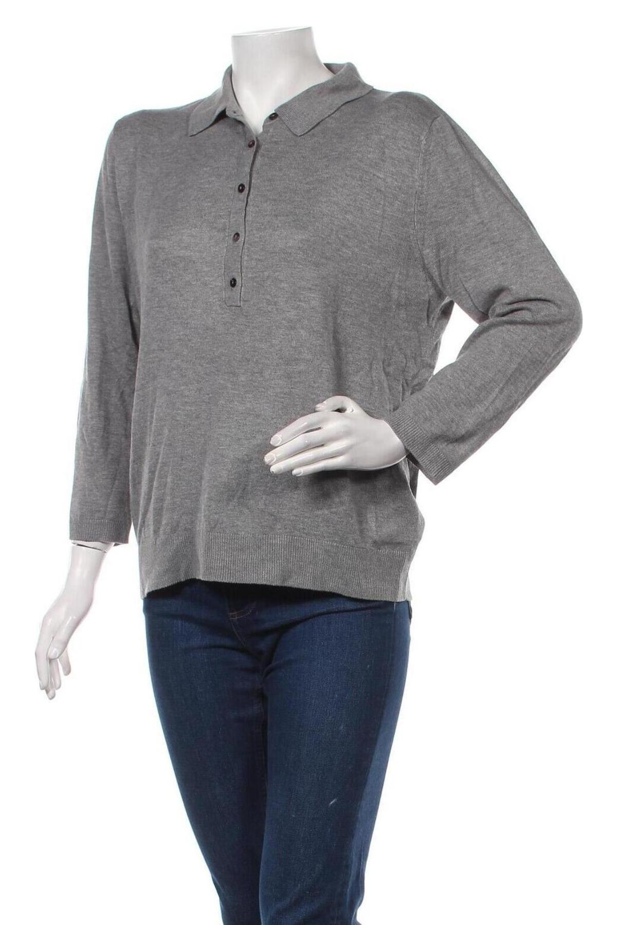 Дамски пуловер H&M, Размер M, Цвят Сив, Цена 3,02 лв.