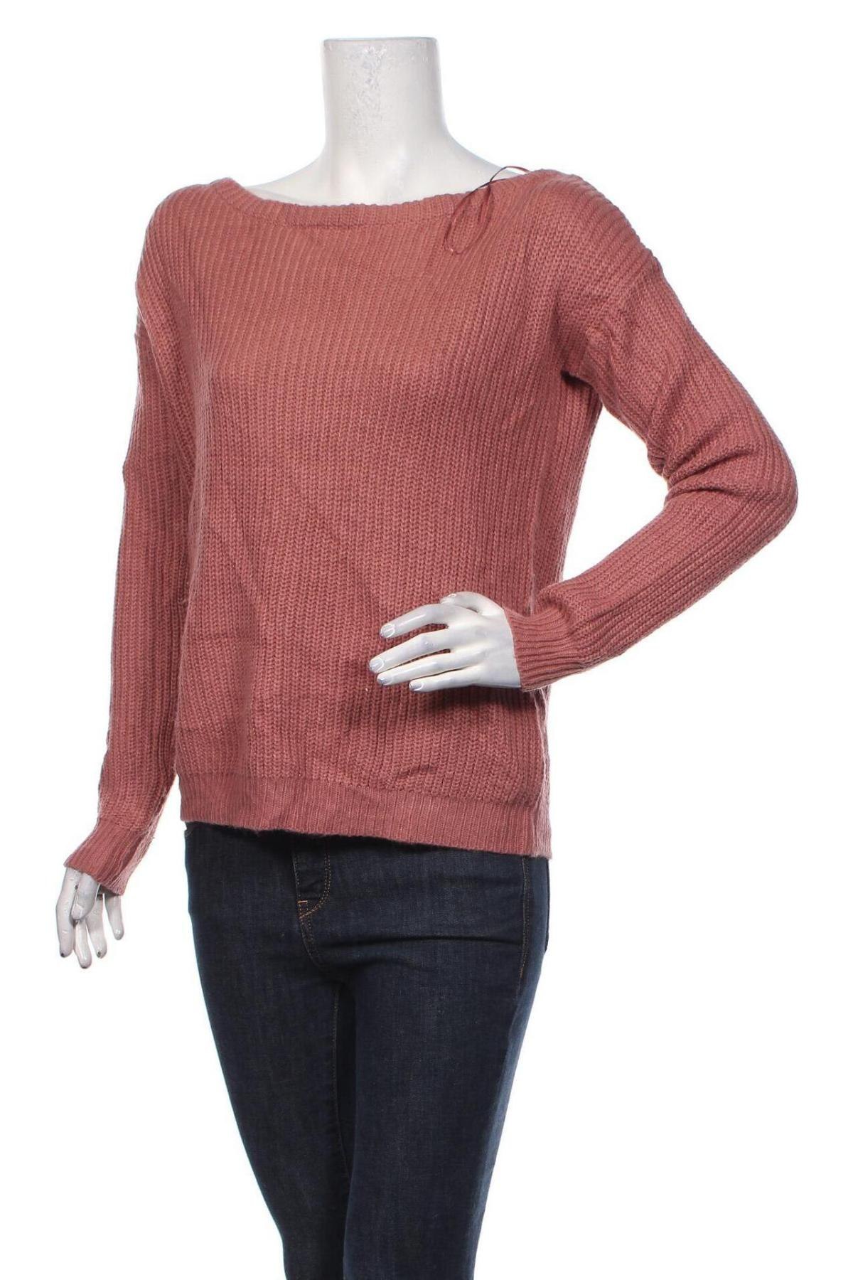 Γυναικείο πουλόβερ Missguided, Μέγεθος S, Χρώμα Ρόζ , Ακρυλικό, Τιμή 12,47 €