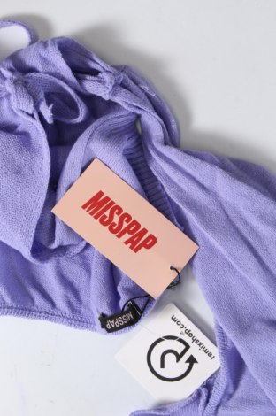 Γυναικεία μπλούζα-Κορμάκι Misspap, Μέγεθος XS, Χρώμα Βιολετί, Τιμή 2,24 €