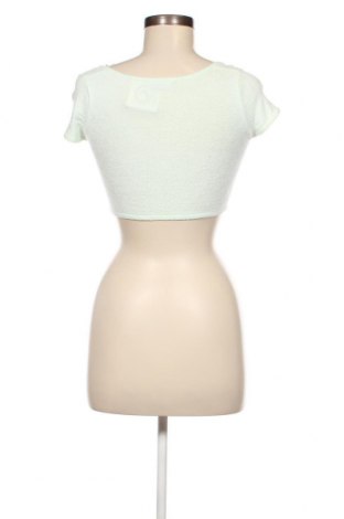Γυναικεία μπλούζα Bershka, Μέγεθος XS, Χρώμα Πράσινο, Τιμή 1,65 €