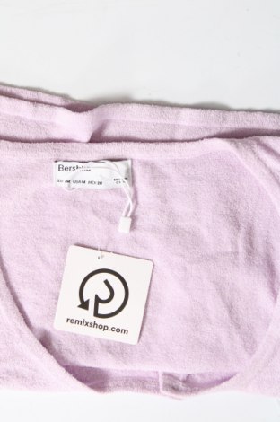 Damen Shirt Bershka, Größe M, Farbe Lila, Preis € 3,20