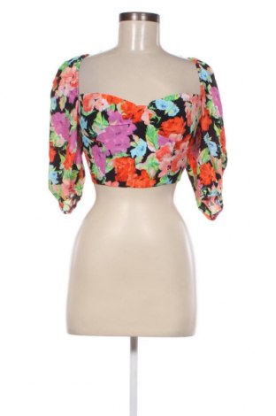 Γυναικεία μπλούζα Bershka, Μέγεθος L, Χρώμα Πολύχρωμο, Τιμή 3,52 €