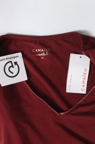 Damen Shirt Camaieu, Größe XS, Farbe Braun, Preis € 15,98