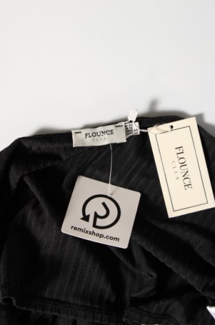 Γυναικεία μπλούζα Flounce, Μέγεθος XL, Χρώμα Μαύρο, Τιμή 2,40 €