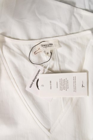 Дамска блуза Grace & Mila, Размер S, Цвят Бял, Цена 72,00 лв.