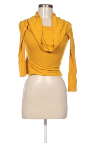 Дамска блуза Jennyfer, Размер M, Цвят Жълт, Цена 3,99 лв.
