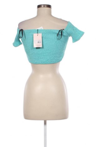 Γυναικεία μπλούζα Missguided, Μέγεθος XL, Χρώμα Πράσινο, Τιμή 3,04 €