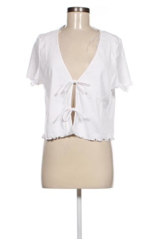 Γυναικεία μπλούζα Monki, Μέγεθος XL, Χρώμα Λευκό, Τιμή 4,98 €