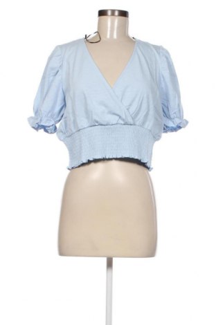 Damen Shirt Monki, Größe L, Farbe Blau, Preis € 3,14