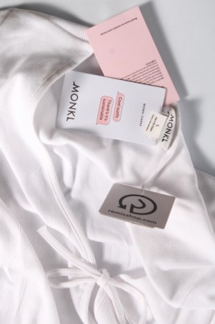 Γυναικεία μπλούζα Monki, Μέγεθος L, Χρώμα Λευκό, Τιμή 10,82 €