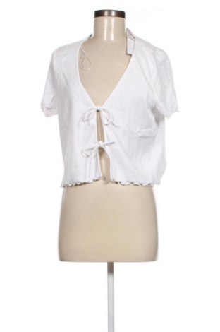 Damen Shirt Monki, Größe L, Farbe Weiß, Preis 3,68 €
