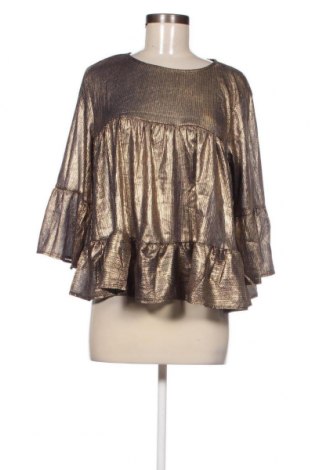 Дамска блуза MyMO, Размер M, Цвят Златист, Цена 53,04 лв.