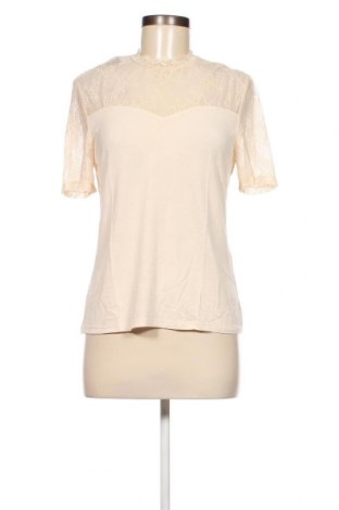 Γυναικεία μπλούζα Pieces, Μέγεθος M, Χρώμα Εκρού, Τιμή 5,16 €