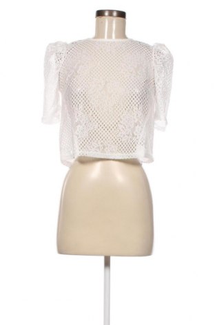 Дамска блуза Pull&Bear, Размер M, Цвят Бял, Цена 8,99 лв.