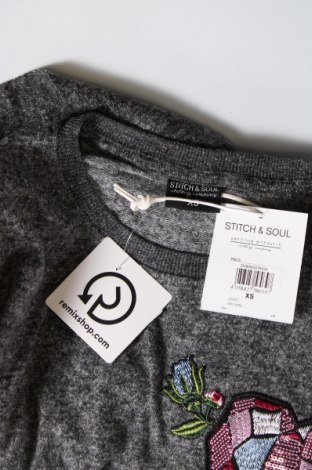 Дамска блуза Stitch & Soul, Размер XS, Цвят Черен, Цена 10,85 лв.