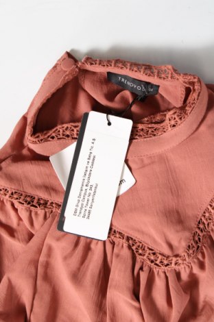 Bluză de femei Trendyol, Mărime XS, Culoare Maro, Preț 236,84 Lei