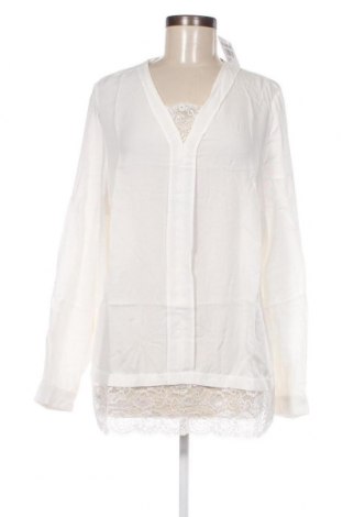 Γυναικεία μπλούζα Ulla Popken, Μέγεθος L, Χρώμα Λευκό, Τιμή 11,13 €