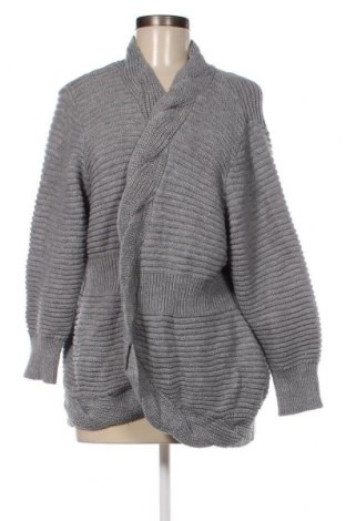 Damen Strickjacke, Größe L, Farbe Grau, Preis 2,42 €