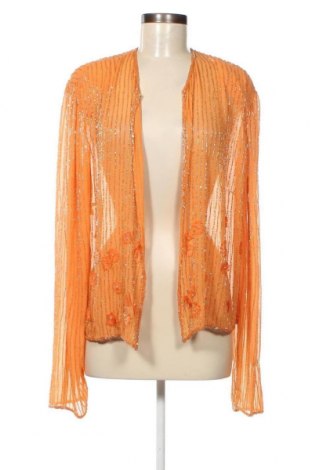 Damen Strickjacke, Größe M, Farbe Orange, Preis 4,03 €