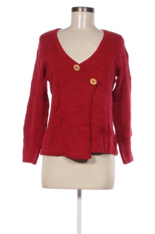 Damen Strickjacke, Größe M, Farbe Rot, Preis € 2,22
