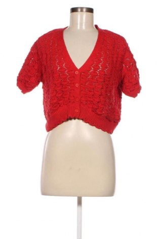Damen Strickjacke Pull&Bear, Größe M, Farbe Rot, Preis € 23,71