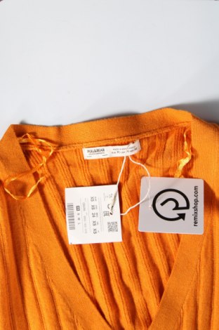 Дамска жилетка Pull&Bear, Размер XS, Цвят Оранжев, Цена 10,12 лв.