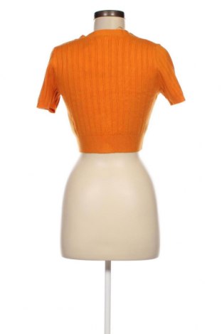 Дамска жилетка Pull&Bear, Размер XS, Цвят Оранжев, Цена 10,12 лв.