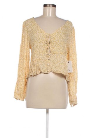 Γυναικείο πουκάμισο Billabong, Μέγεθος M, Χρώμα Κίτρινο, Τιμή 4,08 €