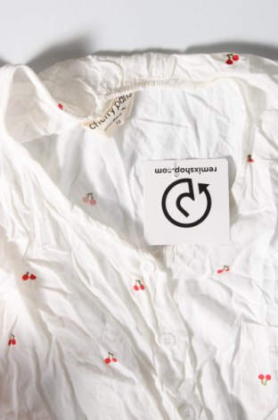 Γυναικείο πουκάμισο Cherry Paris, Μέγεθος XS, Χρώμα Λευκό, Τιμή 20,62 €