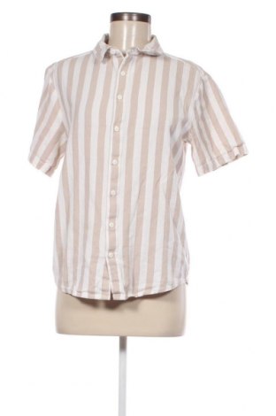 Γυναικείο πουκάμισο Dan Fox X About You, Μέγεθος M, Χρώμα  Μπέζ, Τιμή 8,16 €