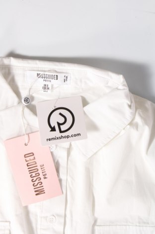 Γυναικείο πουκάμισο Missguided, Μέγεθος XS, Χρώμα Λευκό, Τιμή 20,62 €