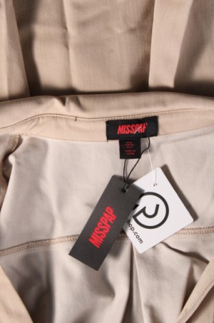 Γυναικείο πουκάμισο Misspap, Μέγεθος XS, Χρώμα  Μπέζ, Τιμή 2,97 €