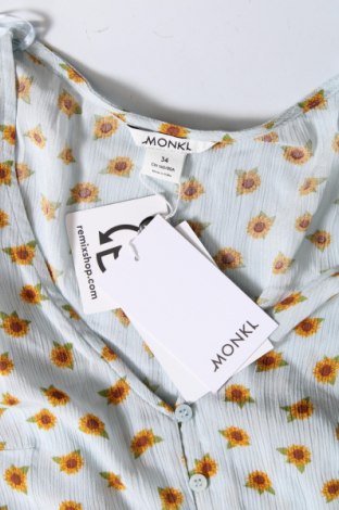 Дамска риза Monki, Размер XS, Цвят Син, Цена 8,82 лв.