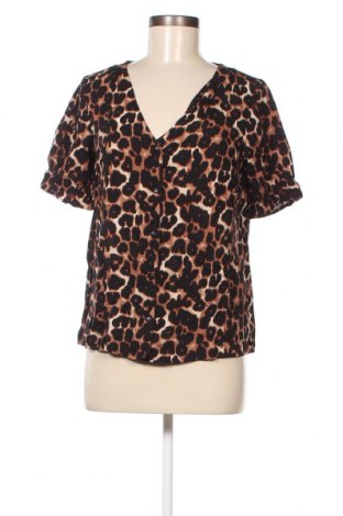 Γυναικείο πουκάμισο Pieces, Μέγεθος S, Χρώμα Πολύχρωμο, Τιμή 4,54 €