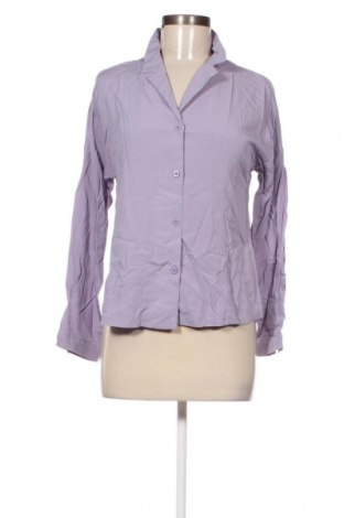 Γυναικείο πουκάμισο SHEIN, Μέγεθος XS, Χρώμα Βιολετί, Τιμή 3,71 €