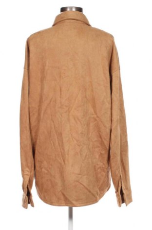 Γυναικείο πουκάμισο SHEIN, Μέγεθος L, Χρώμα Καφέ, Τιμή 5,36 €