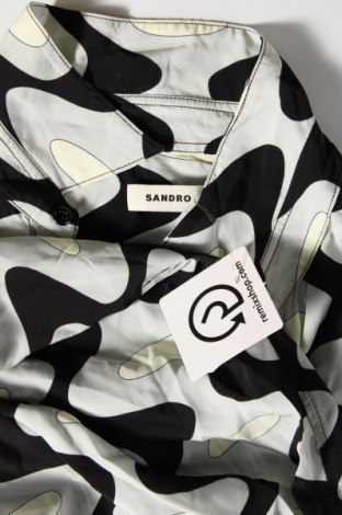 Γυναικείο πουκάμισο Sandro, Μέγεθος L, Χρώμα Πολύχρωμο, Τιμή 37,11 €