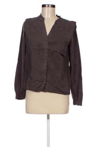 Γυναικείο πουκάμισο Via, Μέγεθος XS, Χρώμα Γκρί, Τιμή 3,51 €