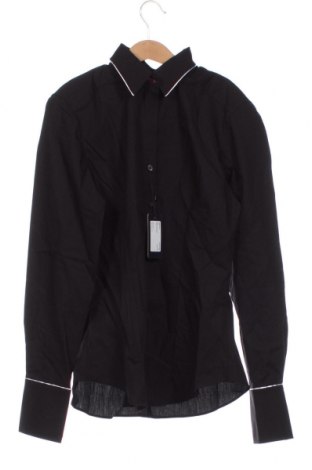 Γυναικείο πουκάμισο Vincenzo Boretti, Μέγεθος S, Χρώμα Μαύρο, Τιμή 9,46 €