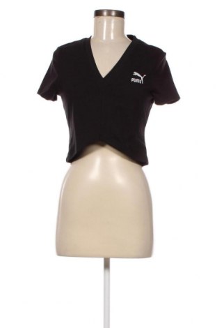 Damski T-shirt PUMA, Rozmiar L, Kolor Czarny, Cena 61,84 zł