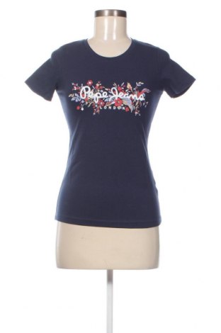 Γυναικείο t-shirt Pepe Jeans, Μέγεθος XS, Χρώμα Μπλέ, Τιμή 29,90 €