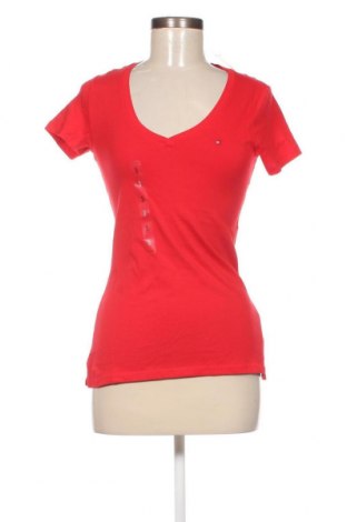 Dámské tričko Tommy Hilfiger, Velikost S, Barva Červená, Cena  986,00 Kč