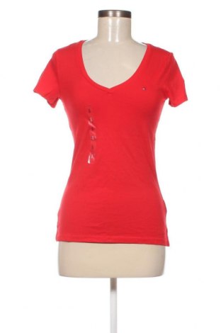 Dámské tričko Tommy Hilfiger, Velikost S, Barva Červená, Cena  986,00 Kč