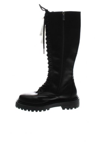 Γυναικείες μπότες Pull&Bear, Μέγεθος 37, Χρώμα Μαύρο, Τιμή 30,68 €