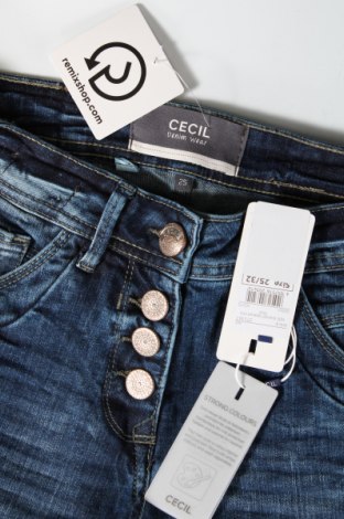 Dámske džínsy  Cecil, Veľkosť XS, Farba Modrá, Cena  5,38 €