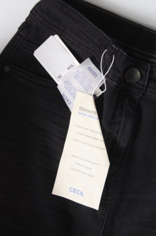 Dámske džínsy  Cecil, Veľkosť M, Farba Čierna, Cena  4,93 €